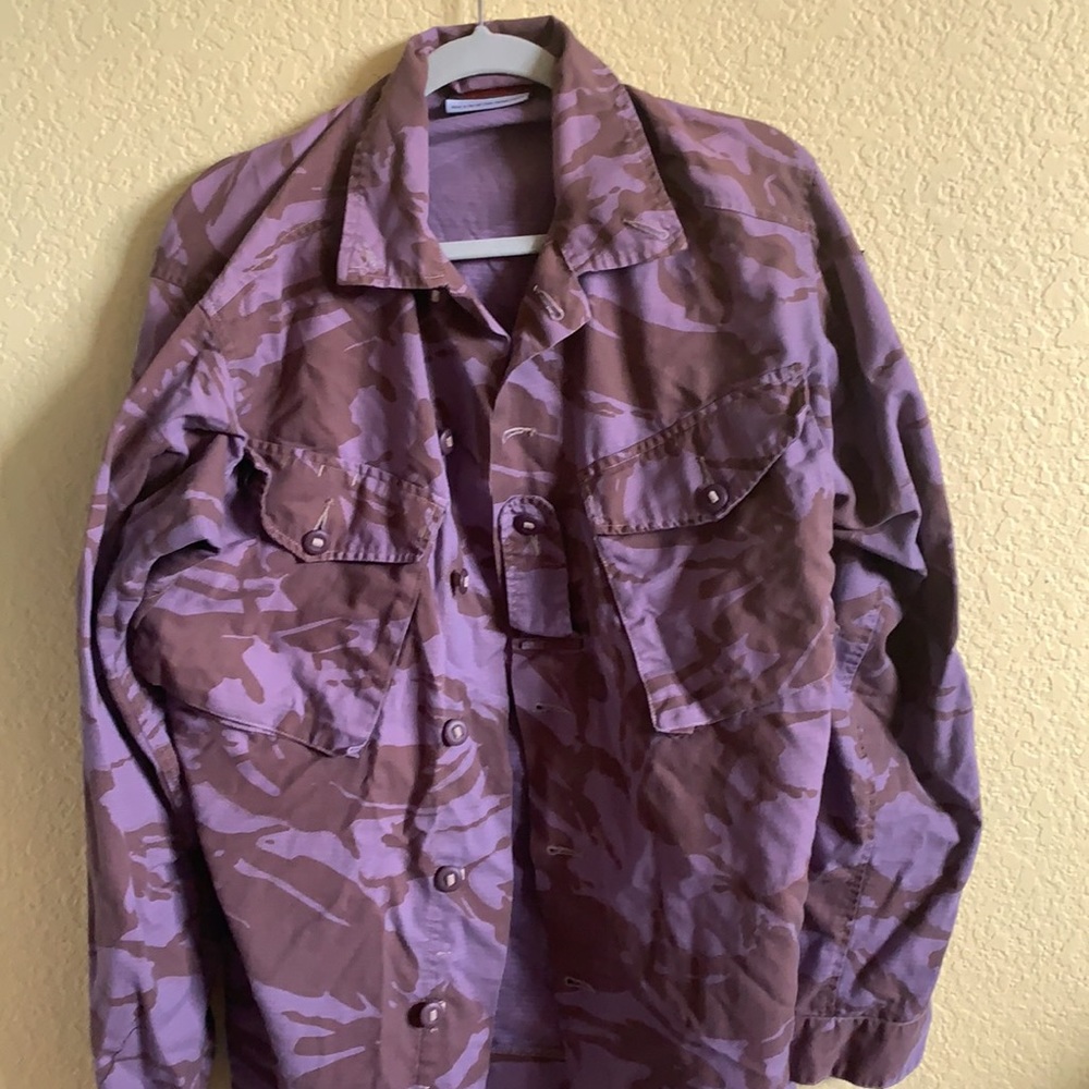 Purple camo jacket